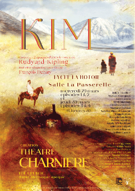 KIM en deux époques au CSC Jacques Tati les 22 et 23 mars 2023 à 19heures 30s - Théâtre Charnière Workshop